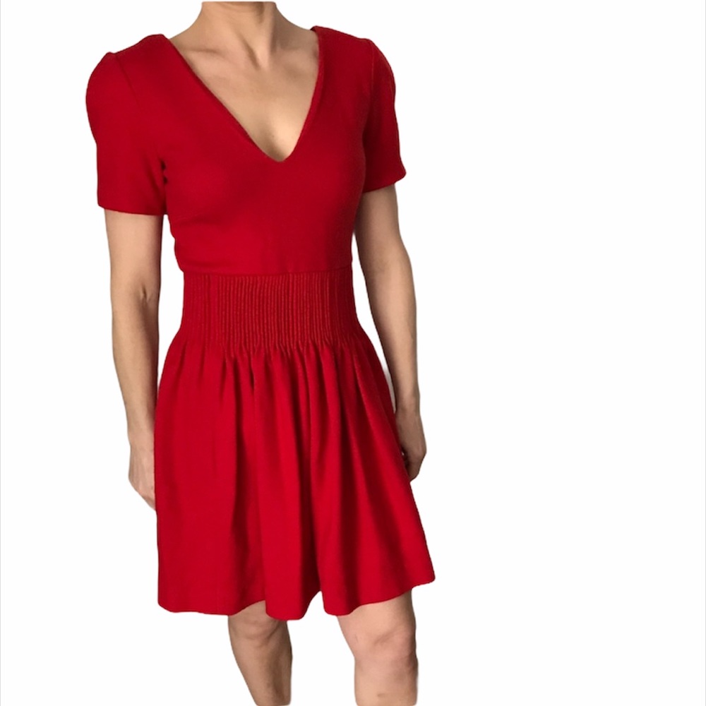 Issa London Red Dress